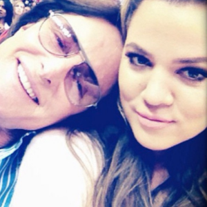 Caitlyn Jenner (alors Bruce) et Khloé Kardashian en 2013.
