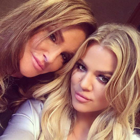 Caitlyn Jenner et Khloé Kardashian en 2015.