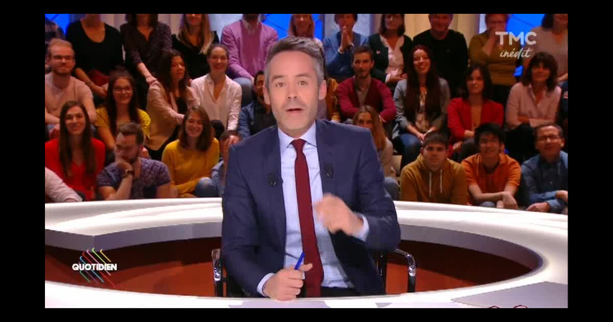 Yann Barthès, gêné par un énorme lapsus : "Excusez-moi, je n'ai pas
