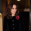 La duchesse Catherine de Cambridge, enceinte de son troisième enfant, a assisté avec la famille royale britannique au Festival of Remembrance 2017 pour la commémoration du 11 novembre au Royal Albert Hall à Londres le 11 novembre 2017.
