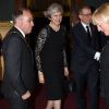 Theresa May, Premier ministre du Royaume-Uni, au Festival of Remembrance 2017 pour la commémoration du 11 novembre, au Royal Albert Hall à Londres le 11 novembre 2017.