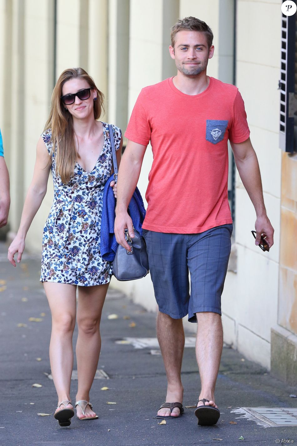 Cody Walker et Felicia à Sydney, le 16 avril 2015. Purepeople