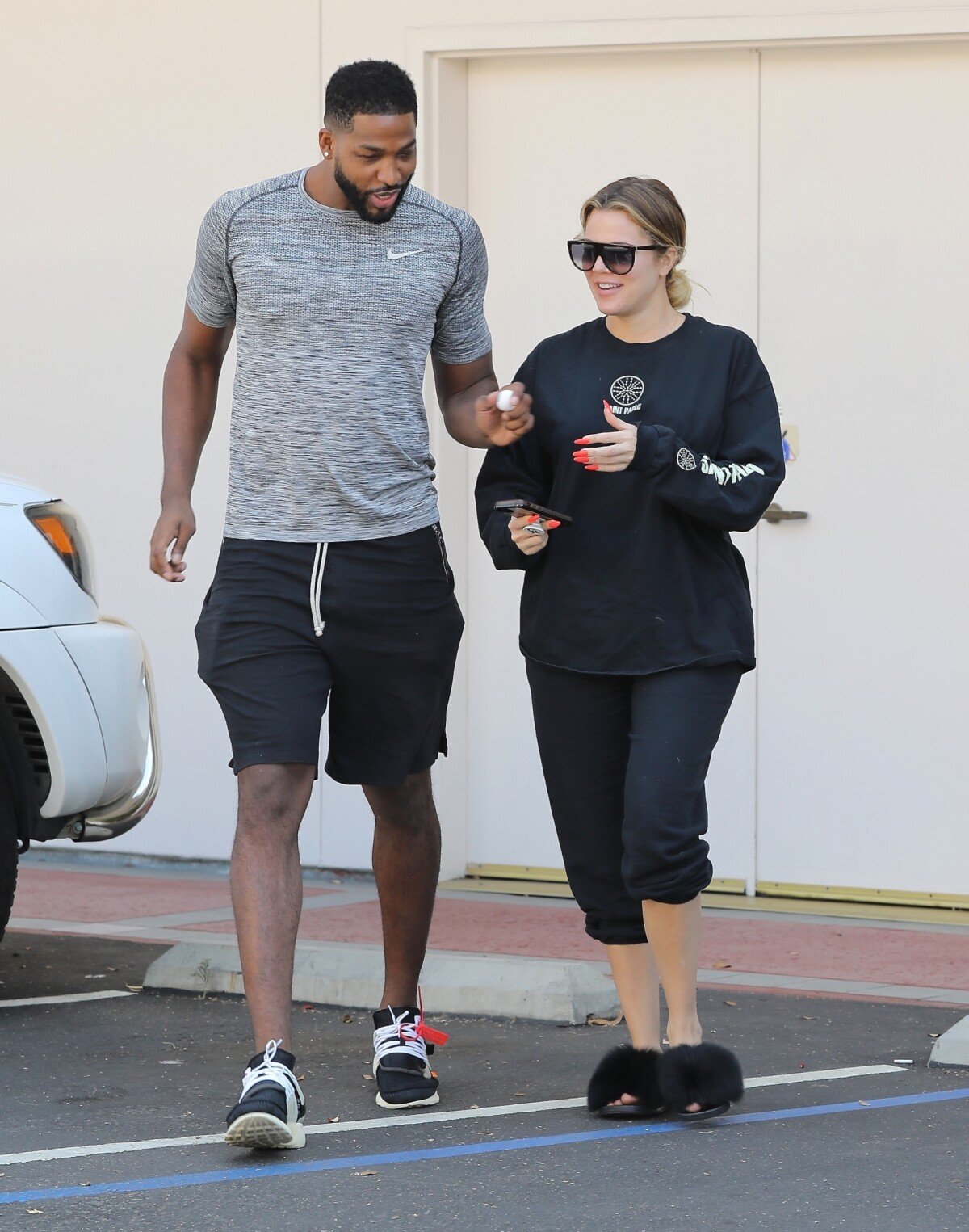 Photo : Khloé Kardashian Et Son Compagnon Tristan Thompson à Los ...