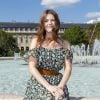 Elodie Frégé - Présentation Petit Bateau x Marie-Agnès Gillot dans le bassin du jardin du Palais Royal à Paris, France, le 3 juillet 2017.