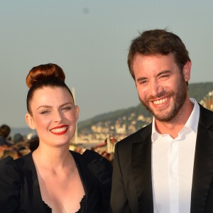 Elodie Frégé et Yannis Lespert - Arrivées à la cérémonie de clôture du 31ème Festival du Film de Cabourg, Journées Romantiques le 17 juin 2017. © Coadic Guirec / Bestimage