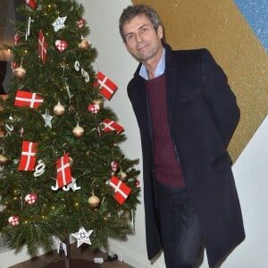 Frédéric Taddeï lors de l'inauguration de "God Jul ! Joyeux Noël Danois" au BHV Marais, le 15 novembre 2017 à Paris. Pour les fêtes de fin d'année 2017, le grand magasin parisien a choisi de mettre le Danemark à l'honneur à travers les illuminations de sa façade, ses vitrines de Noël, inspirées d'Andersen, et divers stands faisant la part belle aux produits et traditions danois. © Giancarlo Gorassini/Bestimage