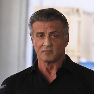 Sylvester Stallone est allé déjeuner au restaurant E Baldi à Beverly Hills, le 10 novembre 2017