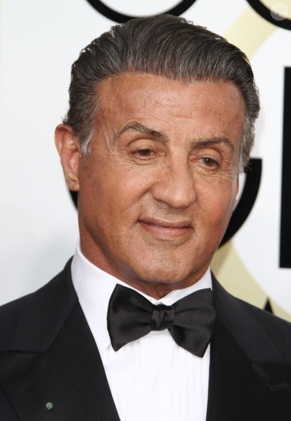 Sylvester Stallone - 74e cérémonie annuelle des Golden Globe Awards à Beverly Hills. Le 8 janvier 2017