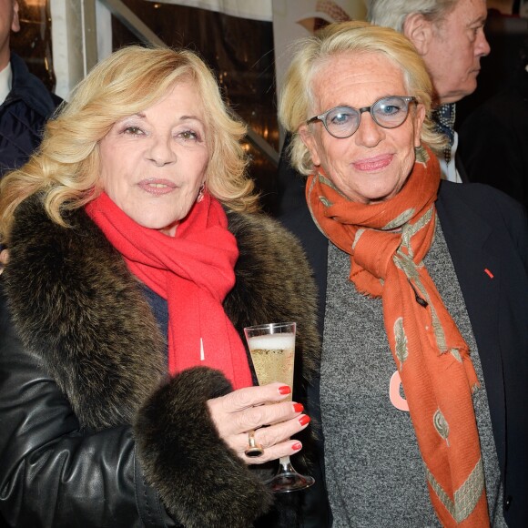 Semi-exclusif - Nicoletta et Véronique de Villèle - Célébrités lors de l'inauguration de la grande roue de Paris, France, le 17 novembre 2017. © Coadic Guirec/Bestimage