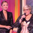 Sandrine Quétier et Laurence Boccolini - "Danse avec les stars 8" sur TF1. Le 28 octobre 2017.