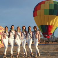 Miss France 2018 en Californie : Virée en montgolfière et premières impressions