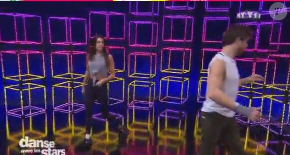 Agustin Galiana et Candice Pascal - "DALS 8", 22 novembre 2017