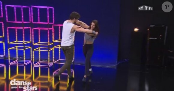 Agustin Galiana et Candice Pascal - "DALS 8", 22 novembre 2017