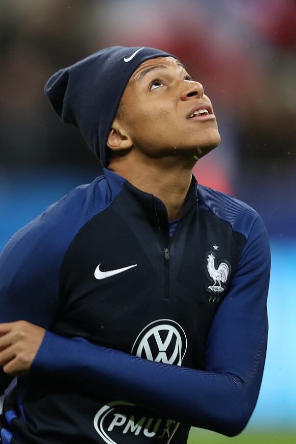 Kylian Mbappé - Match de football France - Pays de Galles (2 - 0) au Stade de France à Saint Denis le 10 novembre 2017. © Cyril Moreau / Bestimage