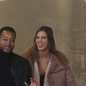 Semi-exclusif - Iris Mittenaere, Miss Univers 2016, arrive de Los Angeles à l'aéroport de Paris-Charles-de-Gaulle.