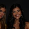 Iris Mittenaere (Miss Univers 2016) et Sophia Dominguez-Heithoff (Miss Teen USA 2017) à la soirée Miss Universe Pageant au Planet Hollywood Resort & Casino à Las Vegas, le 26 novembre 2017.