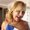 Marie-Paule de "L'amour est dans le pré 2014" pote dénudée pour soutenir les Bleus lors de la coupe d'Europe de football. Juin 2016.