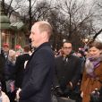  Le prince William, visitant le marché de Noël d'Helsinki le 30 novembre 2017, a pu remettre au Père Noël la lettre de son fils le prince George de Cambridge. 