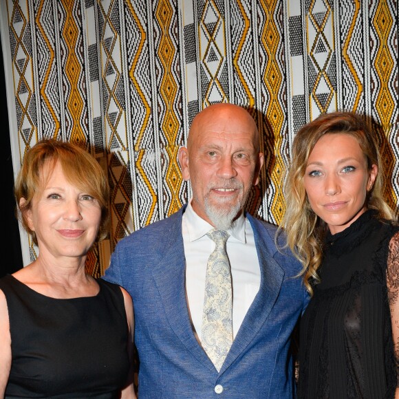 Nathalie Baye, John Malkovich (président jury) et Laura Smet (jury) - 10ème festival du Film Francophone d'Angoulême, le 27 août 2017. © Coadic Guirec/Bestimage