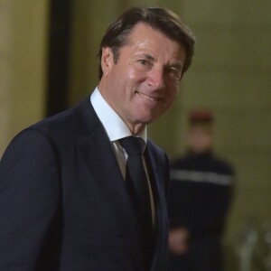 Christian Estrosi, maire de Nice - Réception au palais de l'Elysée en l'honneur des maires de France à Paris, France, le 22 novembre 2017. © Giancarlo Gorassini/Bestimage