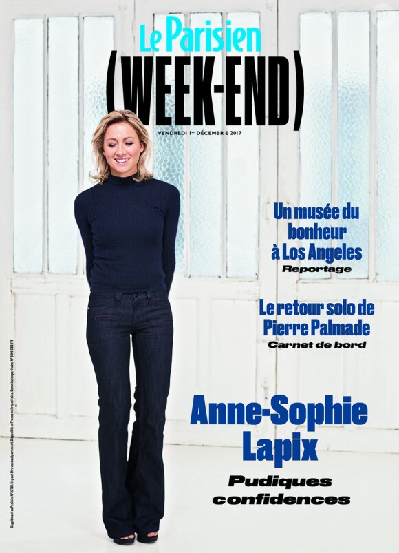 Couverture du magazine Le Parisien Week-End. Novembre 2017.