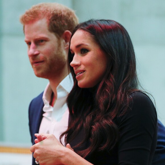 Le prince Harry et Meghan Markle à Nottingham le 1er décembre 2017, en mission officielle quatre jours après l'annonce de leurs fiançailles.