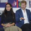 Meghan Markle accompagnait son fiancé le prince Harry en engagement officiel à Nottingham le 1er décembre 2017 pour la première fois suite à l'annonce de leurs fiançailles.