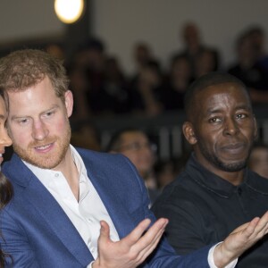 Meghan Markle accompagnait son fiancé le prince Harry en engagement officiel à Nottingham le 1er décembre 2017 pour la première fois suite à l'annonce de leurs fiançailles.