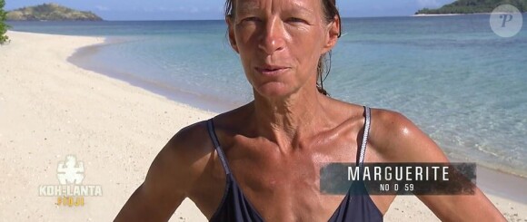 Marguerite dans "Koh-Lanta Fidji" (TF1), vendredi 8 décembre 2017.
