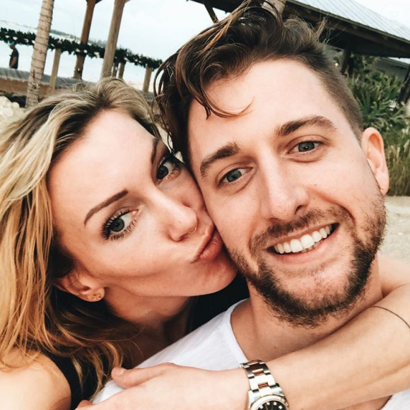 Katie Cassidy et son fiancé Matthew Rodgers sur une photo publiée sur Instagram le 30 novembre 2017