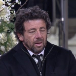 Patrick Bruel aux obsèques de Johnny Hallyday à Paris. Le 9 décembre 2017.