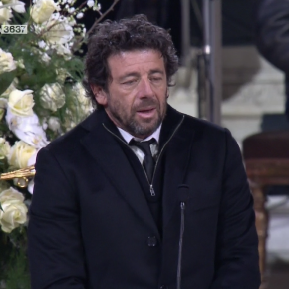 Patrick Bruel aux obsèques de Johnny Hallyday à Paris. Le 9 décembre 2017.