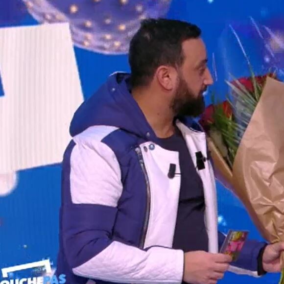Kelly Vedovelli et Cyril Hanouna - "TPMP", mardi 12 décembre 2017, C8