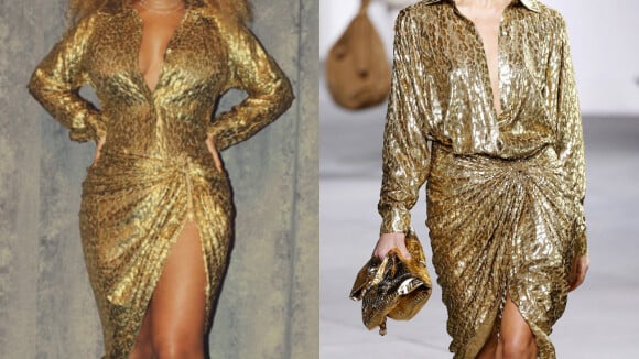 Beyoncé : Statuette dorée lumineuse, elle embrase la toile