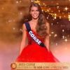 Miss Corse : Eva Colas - Concours Miss France 2018. Sur TF1, le 16 décembre 2017.