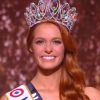 Miss Nord-Pas-De-Calais : Maëva Coucke gagnante - Concours Miss France 2018. Sur TF1, le 16 décembre 2017.