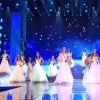 Les 30 Miss rendent hommage à Johnny Hallyday en tenue de gala - Concours Miss France 2018. Sur TF1, le 16 décembre 2017.