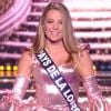 Miss Pays de Loire : Chloé Guémard en tenue de fête de la musique - Concours Miss France 2018. Sur TF1, le 16 décembre 2017.