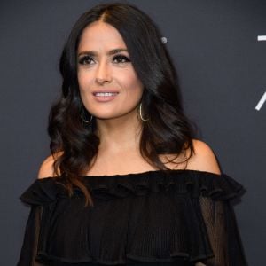 Salma Hayek au photocall de la soirée "HFPA (Hollywood Foreign Press Association)'s and InStyle's Celebration of the 2018 Golden Globe® Awards" à Los Angeles, le 16 novembre 2017. © HFPA via Zuma Press/Bestimage