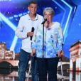 Corinne Raspic dans Incroyable talent sur M6. En route vers la finale, le 14 décembre 2017.