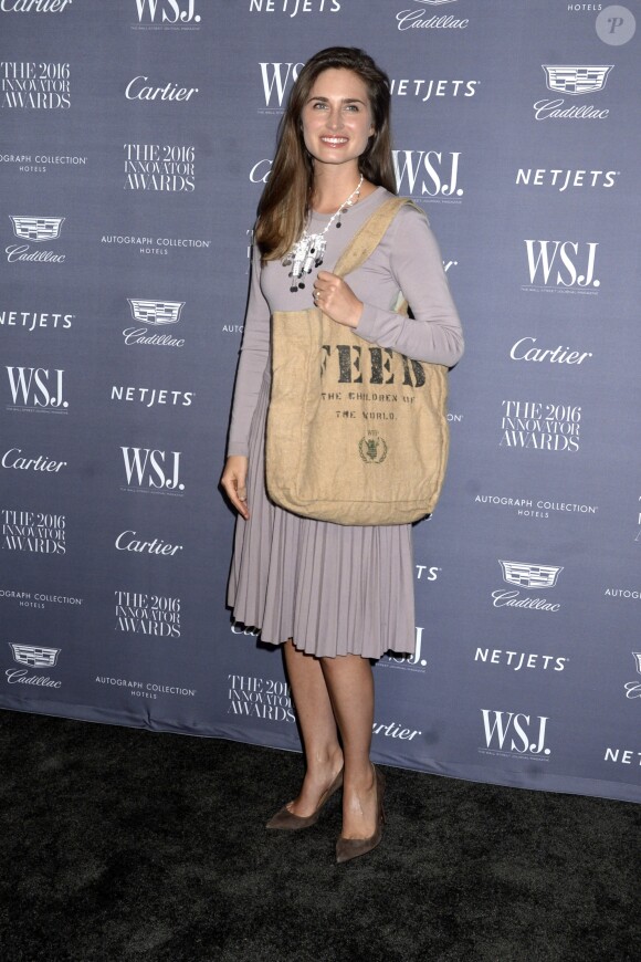 Lauren Bush à la soirée WSJ magazine awards à New York le 2 novembre 2016.
