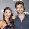 Agustin Galiana et sa danseuse Candice Pascal lors du photocall de présentation du jury et des nouveaux couples de "Danse avec les Stars" au siège de TF1 à Boulogne-Billancourt, le 28 septembre 2017. © Pierre Pérusseau/Bestimage