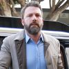 Ben Affleck arrive dans le centre de desintoxication bouddhiste où il est suivi pour des problèmes d'addiction à Los Angeles, le 27 novembre 2017.