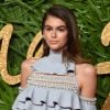 Kaia Jordan Gerber à la soirée The Fashion Awards 2017 au Royal Albert Hall à Londres, le 4 décembre 2017