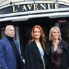 Maëva Coucke (Miss France 2018) et Sylvie Tellier sont allées déjeuner au restaurant L'Avenue à Paris, le 18 décembre 2017. © Denis Guignebourg/Bestimage