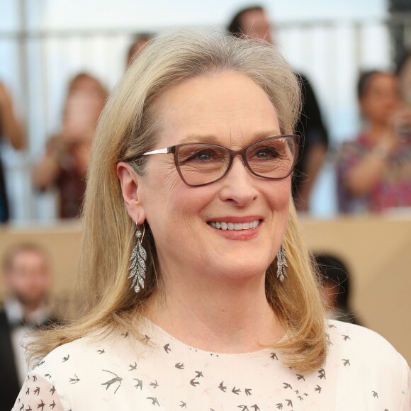 Meryl Streep à l'arrivée des Screen Actors Guild Awards (SAG Awards) au Shrine Hall à Los Angeles le 29 janvier 2017. © CPA / Bestimage