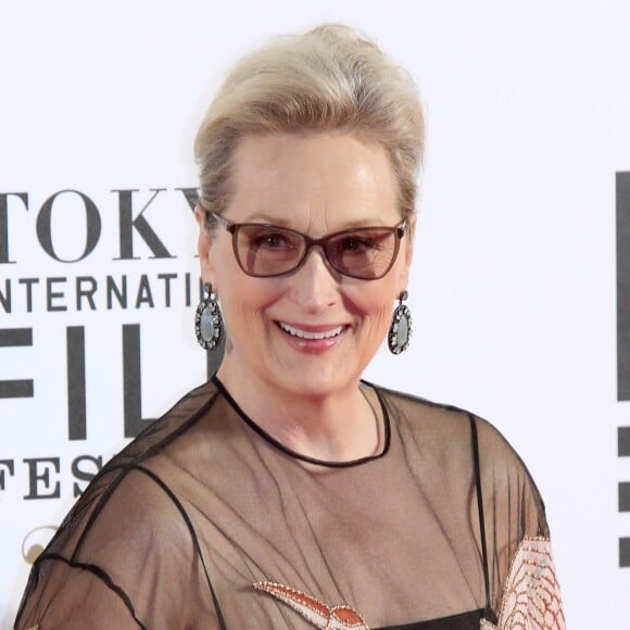 Meryl Streep au photocall de la cérémonie d'ouverture du festival du film de Tokyo le 25 octobre 2016. © Future-Image via ZUMA Press / Bestimage