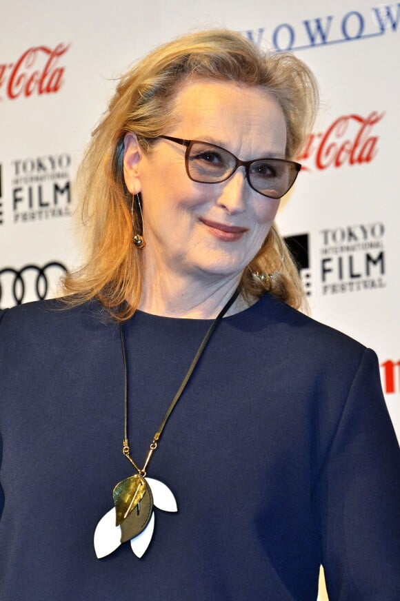 Meryl Streep à la conférence de presse 'Florence Foster Jenkins' lors du 29e Festival du Film à Tokyo au Japon, le 23 octobre 2016 © Future-Image via Zuma/Bestimage