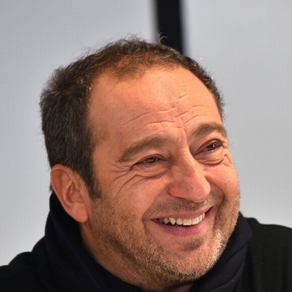 Patrick Timsit, l'acteur, réalisateur et comédien, a rencontré les élèves du lycée Camette dans le cadre de l'opération "Théâtre pour Tous", à Nice, le 24 novembre 2017. © Bruno Bebert/Bestimage