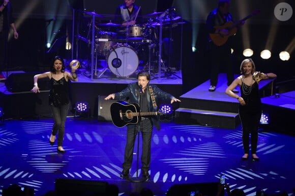 Exclusif - Frédéric François en concert à l'Olympia à Paris le 9 avril 2017 © Patrick Carpentier / Bestimage